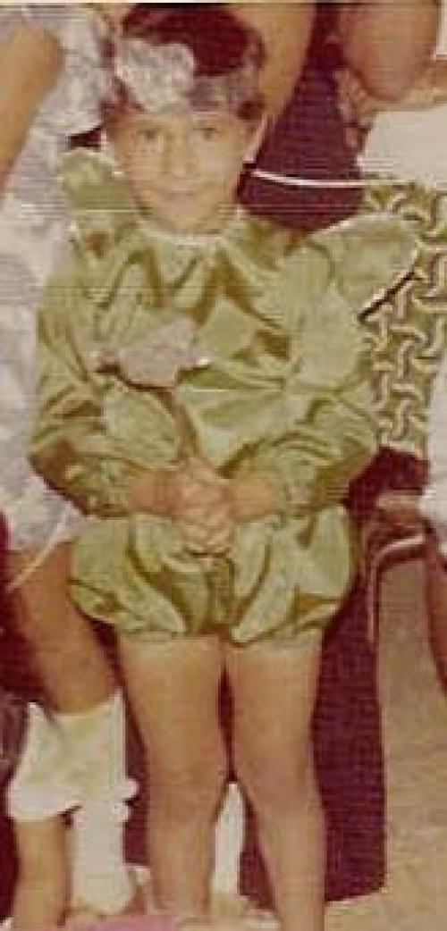 MM in his Kindergarten Christmas Pageant 