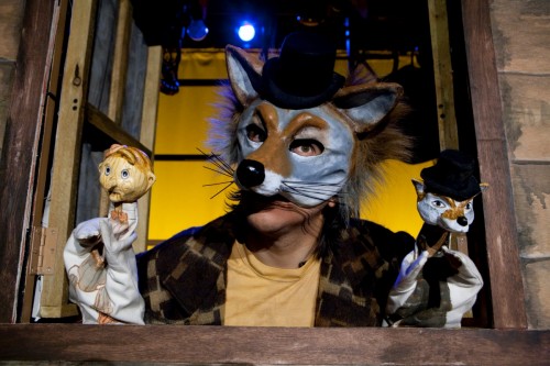 MM as El Coyote in "Viva Pinocho, A Mexican Pinocchio: